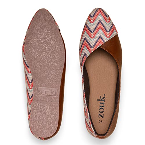Image of ZOUK Women's Vegan Handcrafted Office Bellies