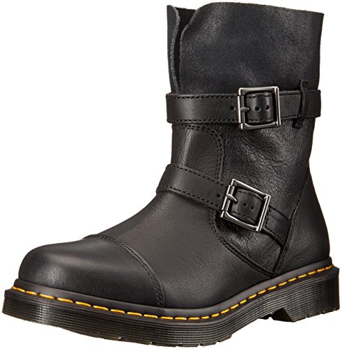 Buy Dr. Martens Women's Kristy in Black Virginia Leather Boot, Black  Virginia Leather, 7 Medium UK (9 US) at Amazon.in