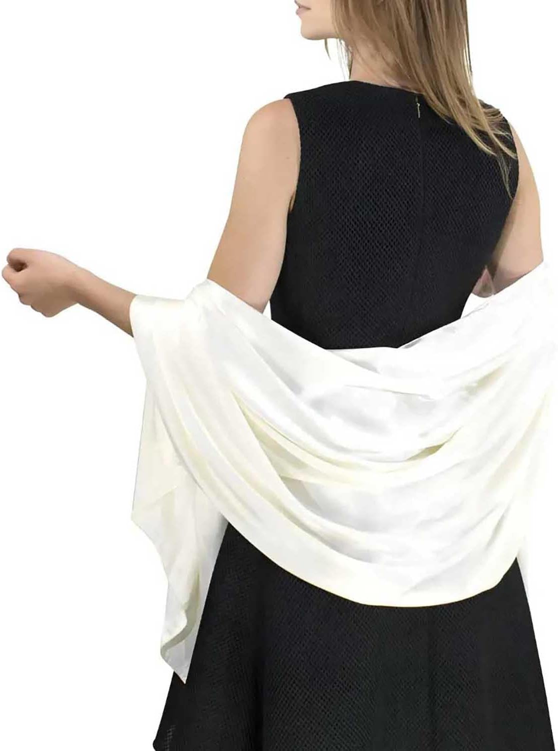 Satin Shawl for Weddings and Parties – Luxurious Fabric with Perfect Hemming