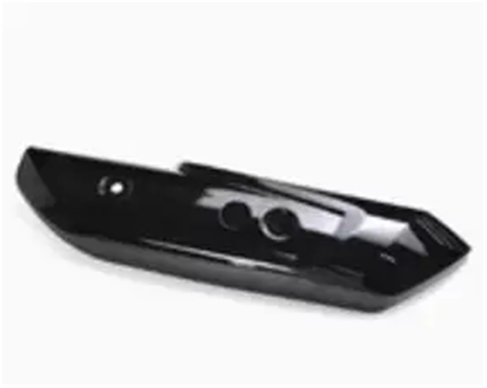 Cubierta de escape de motocicleta Compatible con Yamaha 530/560 2017-2025, silenciador de tubo de escape de motocicleta, protector térmico, cubierta protectora,(Bright Black 2)