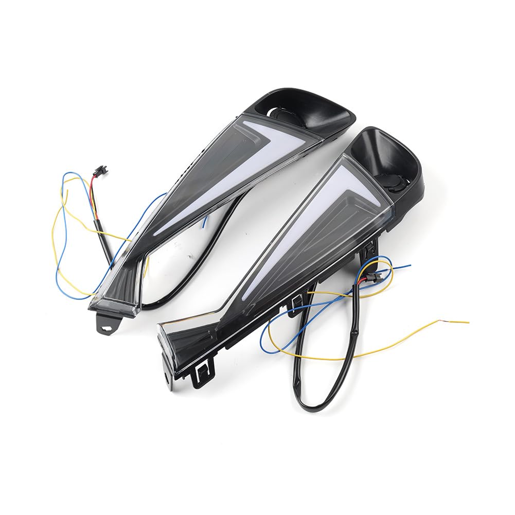 Liru Daytime Running Light Front Fog Lamp Turn Signal ABS Black Car for Toyota CH-R CHR 2020-2023