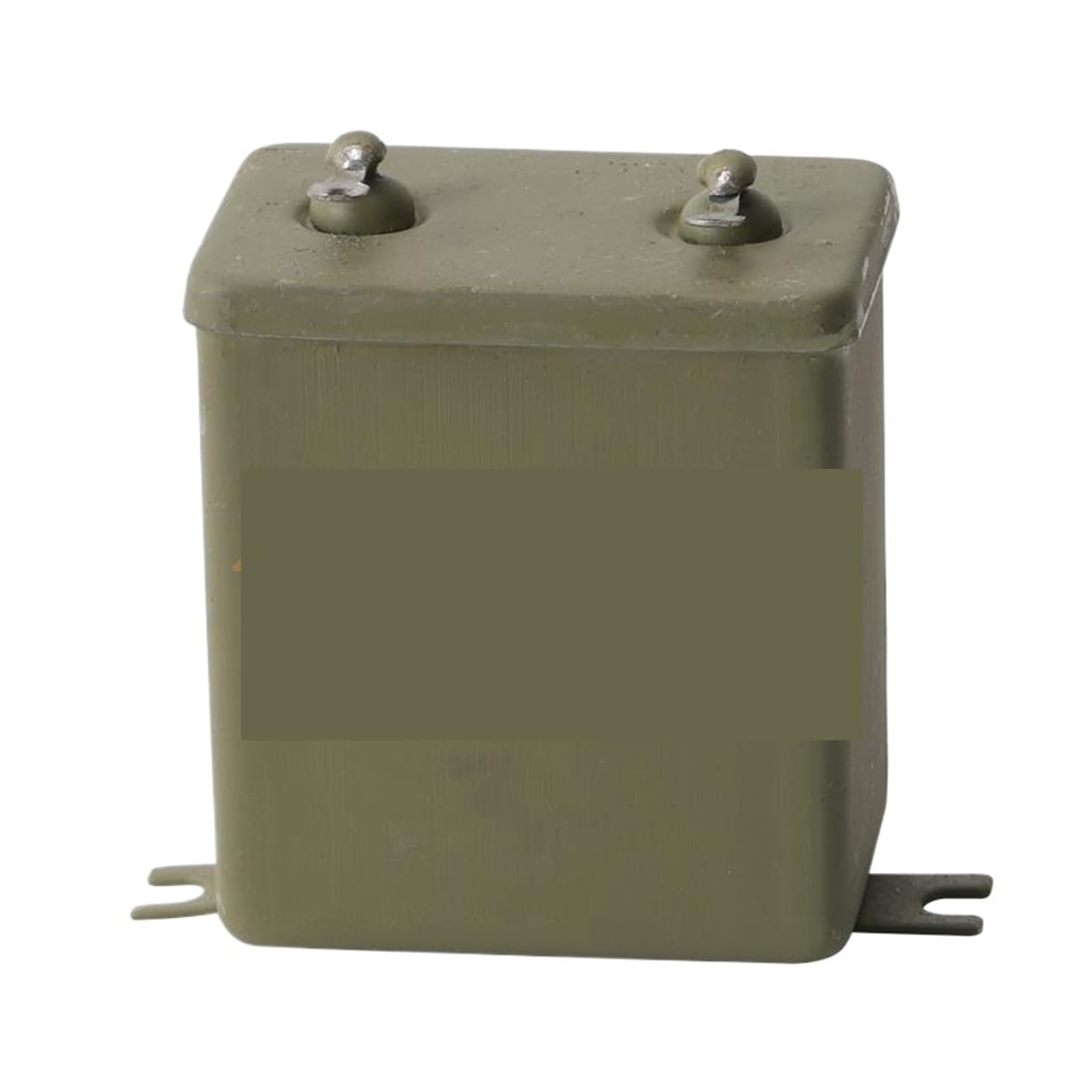 Condensatore immerso in Olio in Carta Metallizzata CJ41-2 10UF 400V 45x30x50mm