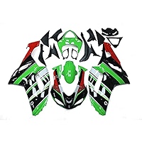 Amazon.com: Green Black Complete Fairings Fit For Kawasaki