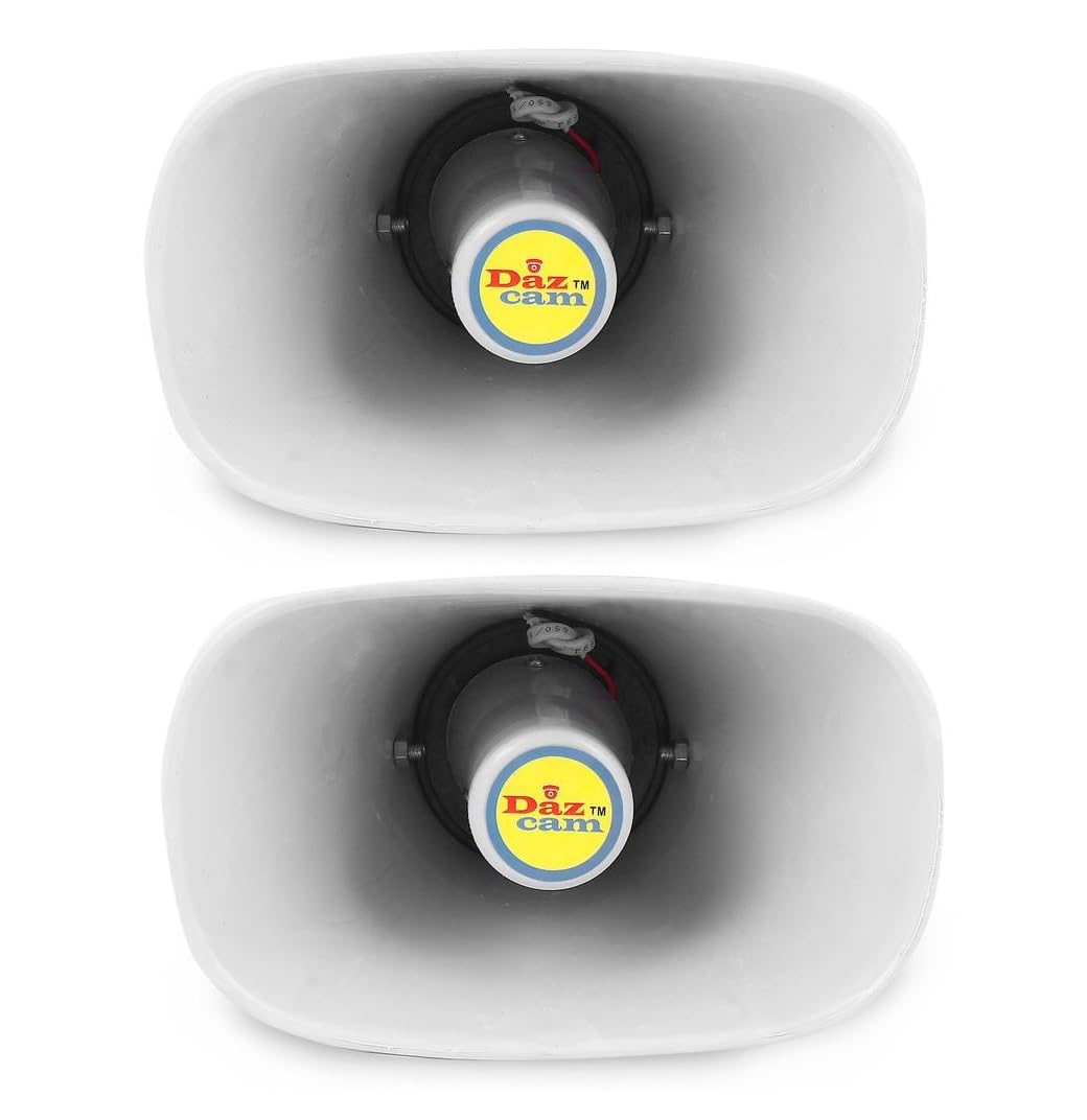 Daz Cam UHC-20W Outdoor Speakers – Crystal Clear Sound for Outdoor Spaces (2)