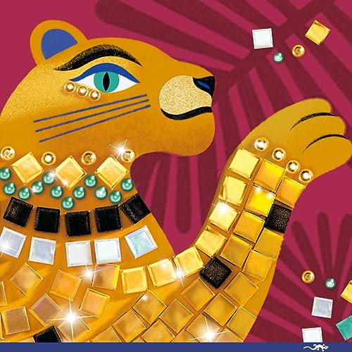 Djeco DJ09422 Lga Mosaics Deep In The Jungle - Create Your Own Mosaic Masterpiece - Fun & Creative For Family & Friends - Educational, Sticker Craft Kit thumb #4