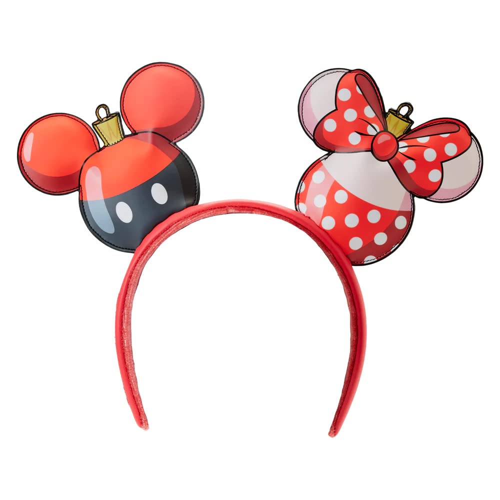 Loungefly Disney Mickey & Minnie Mouse Ornament Ear Headband