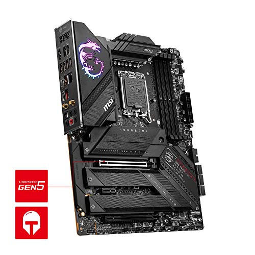 MPG Z790 CARBON WIFI, SCHEDA MADRE – Supporta processori Intel Core 14ª, 13ª e 12ª gen (LGA 1700), DDR5 fino a 7600+ MHz, PCIe 5.0 x16, M.2 Gen5, Wi-Fi 6E, design avanzato e prestazioni elevate - Scheda madre - Immagine 4