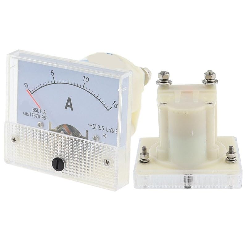 Ampèremètre analogique 85L1 robuste avec cadran clair CA 1A - 3