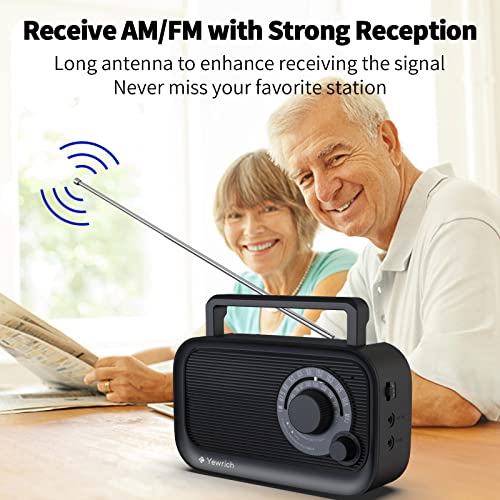 Yewrich LT-BT2105 Am Fm Radio With Best Reception, Bluetooth Speaker Portable Radio thumb #1