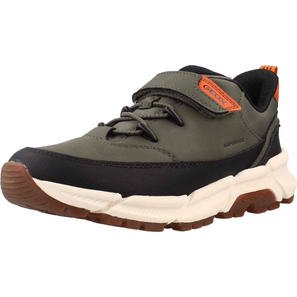 Geox Junior J Flexyper Plus Boy B ABX Sneakers Military 39_EU