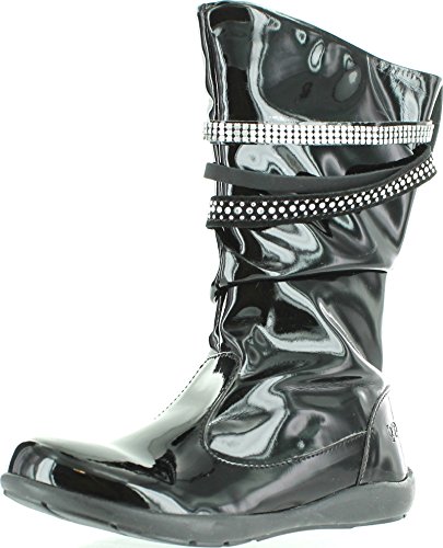 Primigi Girls Charlize Fashion Strappy Patent Boots