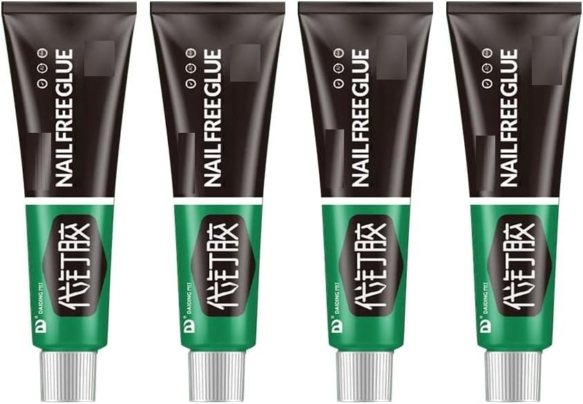 BITTZOOT Nail Free Sealant Glue,Multifunctional Adhesive Glue Universal Strong Plastic Glue for Wood, Ceramic, Metal, Glass,(12 Gram x Pack Of 4) (B0CRL6XRTD) Amazon Price History, Amazon Price Tracker