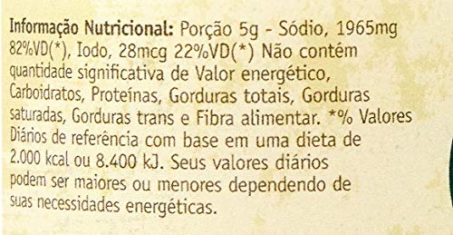 Flor do Sal In Natura Companhia Das Ervas 250g