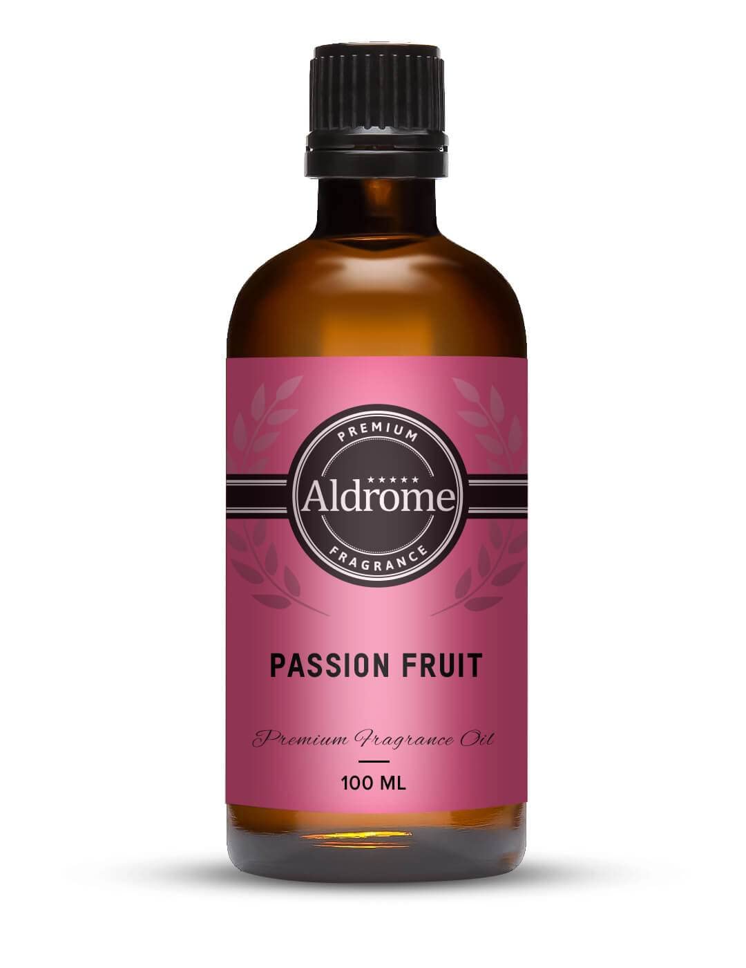Aldrome passion fruit Fragnance Oil for Candle Making, Soap Making, Slime, Diffusers, Home and Crafts - 100ml