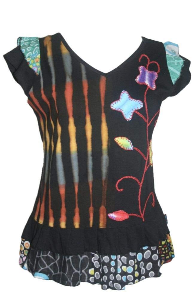 Agan TradersWomen's 2025 Spring Summer Bohemian Soft Knit Light Cotton Sleeveless Wide Strap Rib Tank Top Blouse