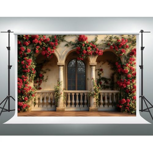 Fondo fotográfico vintage vinilo 10x8 ft YongFoto miniatura 3