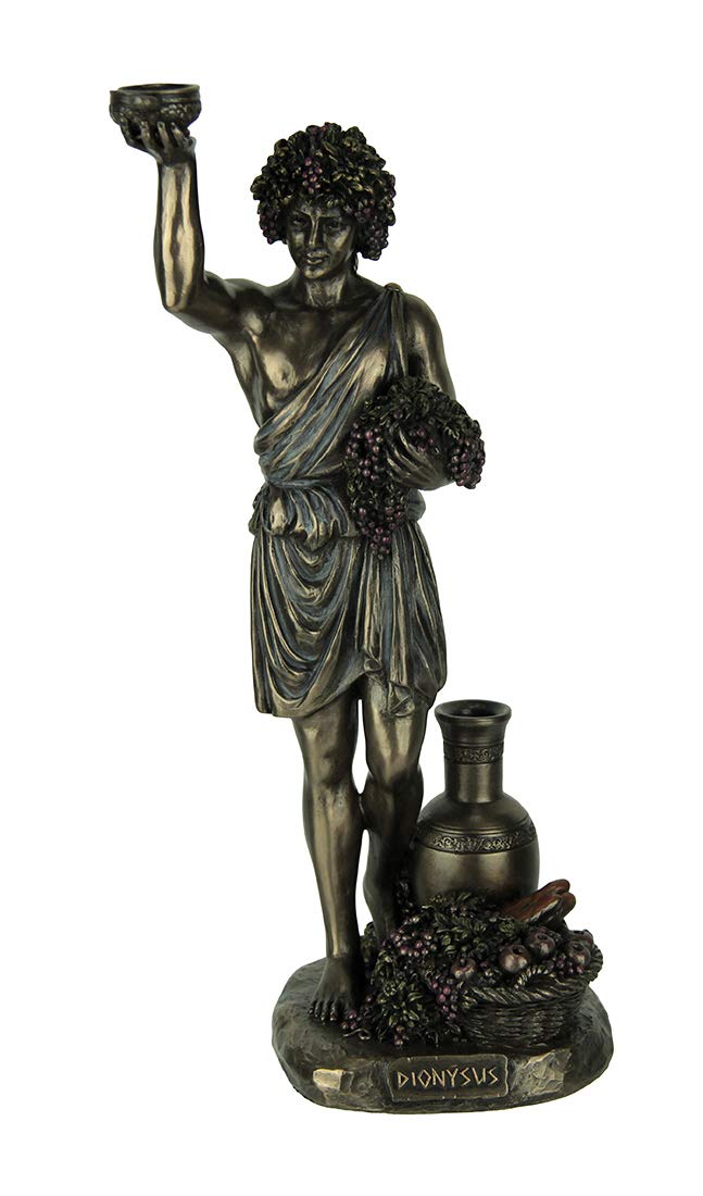 Buy Veronese Design Resin Statues Dionysus Greek God of Wine and