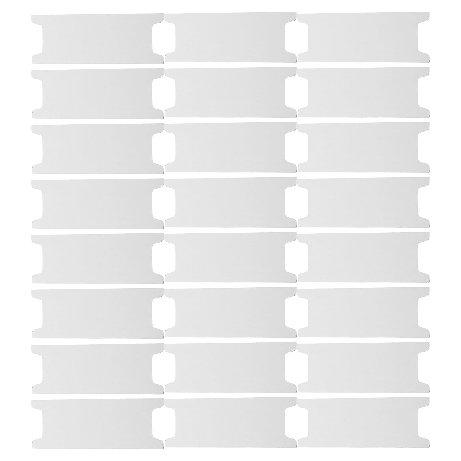 Porta Rocchetto di Filo da Cucito in Carta Bianco, 100 Pezzi, Gestione Efficiente del Filo, Versatile per Lavori Artigianali e Studi Creativi