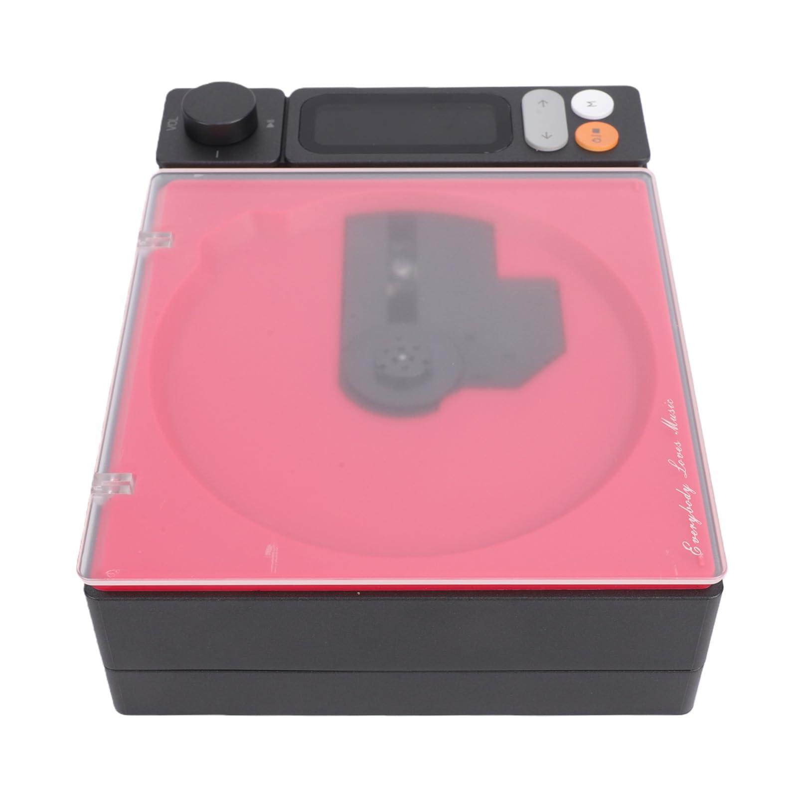 Generic Lettore CD Bluetooth con Radio FM Display LCD Telecomando Wireless per gli Amanti della Musica in Movimento 4000mAh (#1)