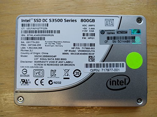 Amazon.com: Intel DC S3500 Series 800GB Solid State Drive 