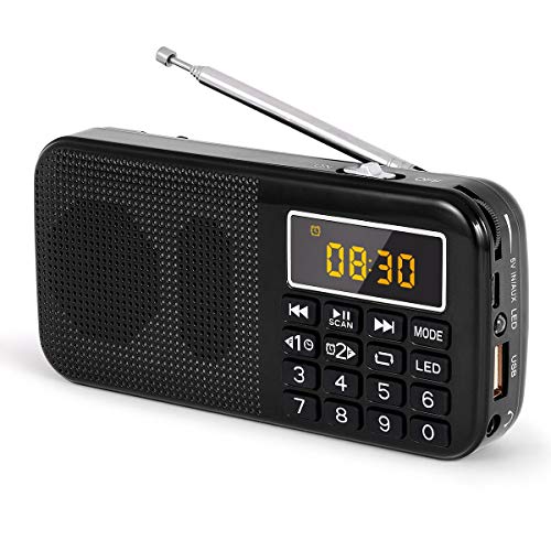 Amazon.co.jp: J-725 携帯 ラジオ 充電式 ワイドfm（FMのみ対応