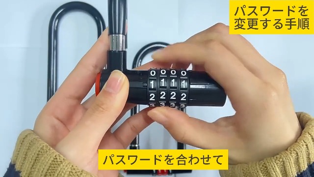 Amazon | YAVINCOL 南京錠 4桁の組み合わせ ダイヤルロック デジタル