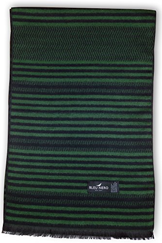 Livativ Bleu Nero Luxurious Winter Scarf Premium Cashmere Feel Unique Design Selection - Image 4