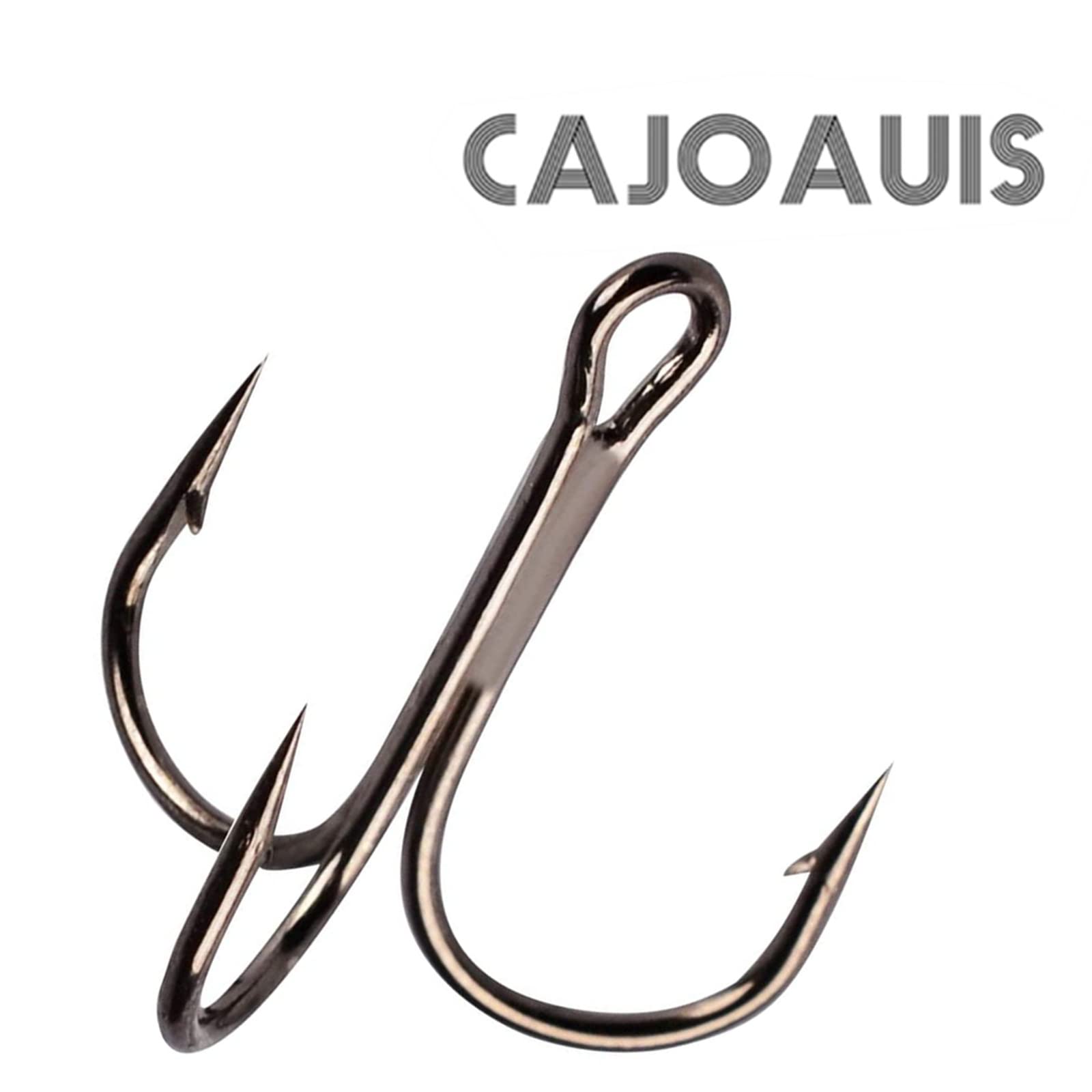 Wondersee Hot Selling High Carbon Steel Lokken Vissen Treble Haken 4x Verhogen B