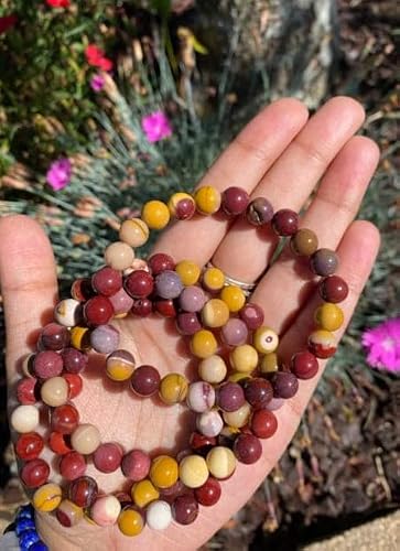 Dce A++ Mookaite Jasper Gemstone Bracelet Handmade For Radiant Beauty And Self Confidence Bracelet Crystal Natural Stone Men & Women Mookaite Bracelet By Dazzling Crystal Exports. #TOP4