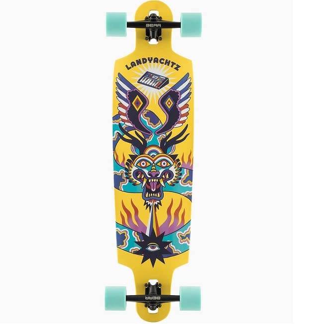 ロングスケートボード Landyachtz Drop Cat 38インチ Amazon.co.jp: Landyachtz Drop Cat 38 Journey Longboard : Sports