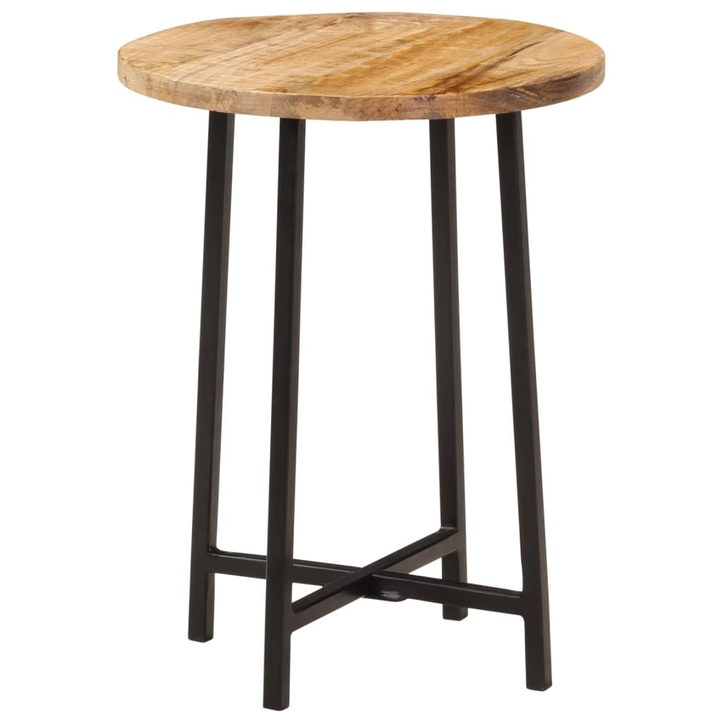 Table basse en fer et bois de manguier ShGaxin pour salon moderne
