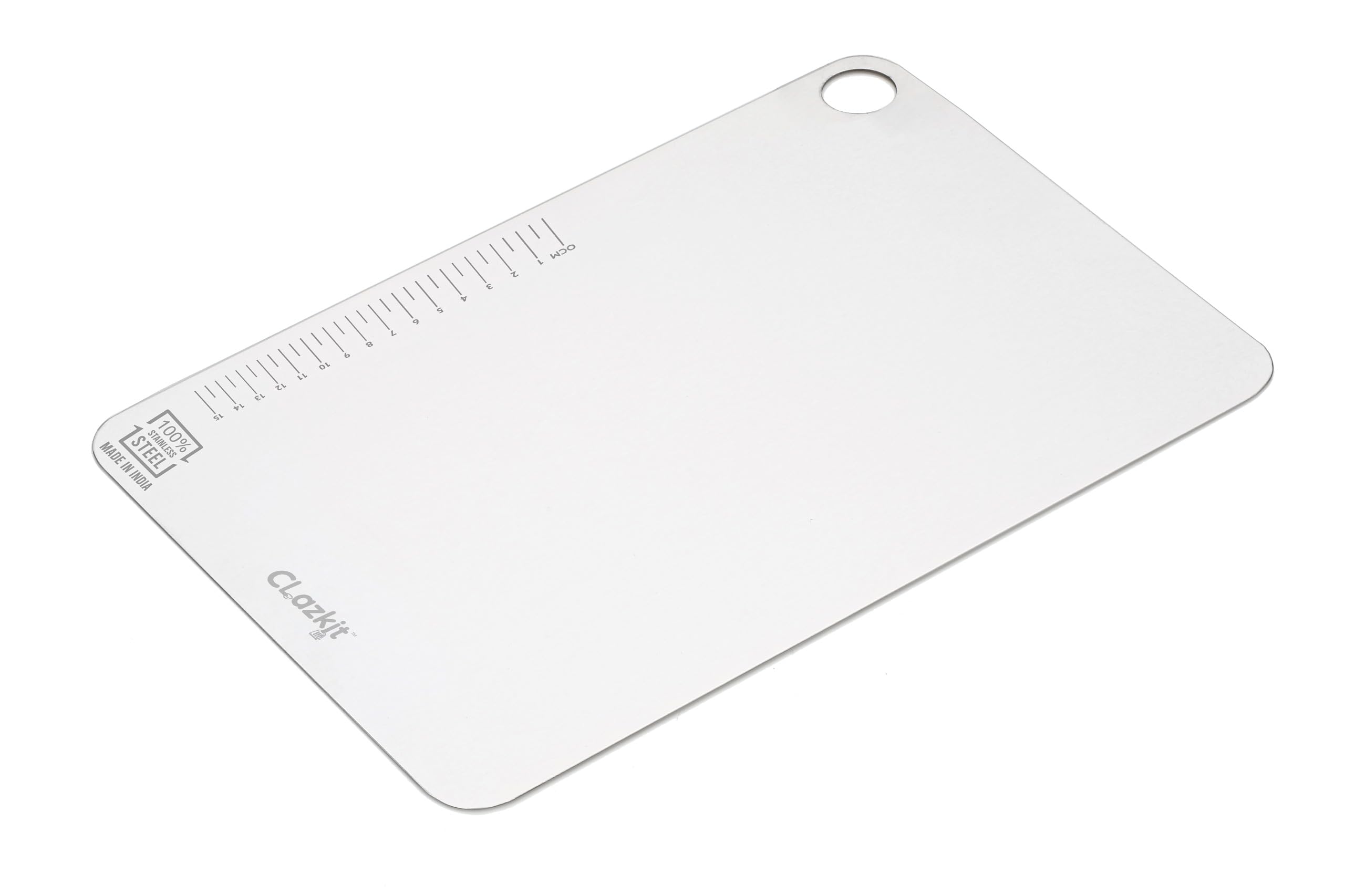 Clazkit Regular Stainless Steel Chopping Cutting Board Vegetable,Fruit,Bread & Meat Durable Safe & Heavy Duty (207 x 310 x 1mm) (B0CQK1K8MB) Amazon Price History, Amazon Price Tracker