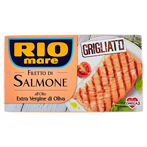 Ingredienti: salmone (Salmo salar crudo introdotto 95%), olio extra vergine di oliva 3%, sale