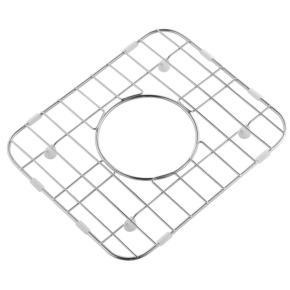 Protector para Fregadero con Drenaje Central en Acero Inoxidable