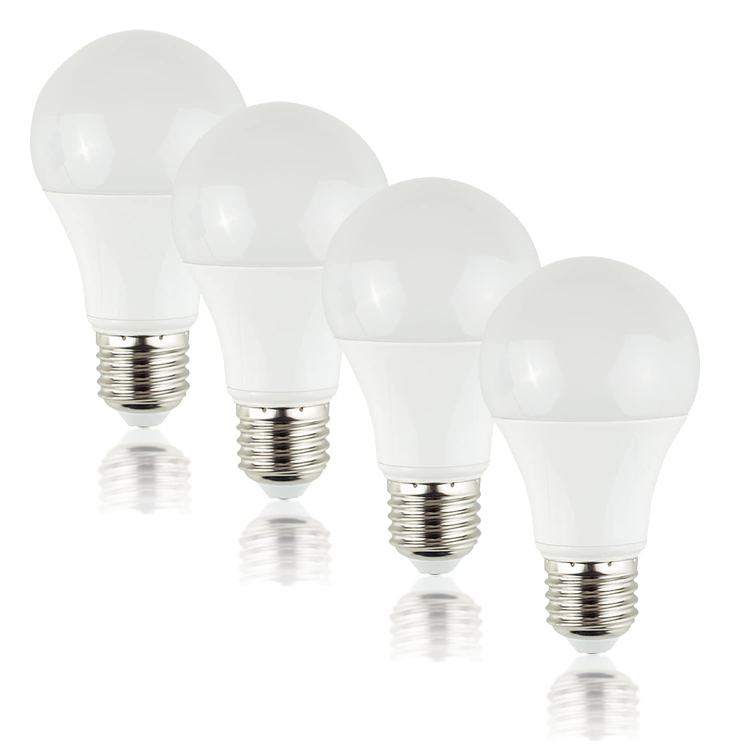 Minisun 3000K Warm White | High Power 10W Led Es E27 Smd Gls Energy Saving Long Life Bulbs | Led Bulbs, Home Décor & Improvement Essential | Pack Of 4 |