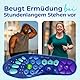 Akusoli Einlagen Original | Magnetische Einlegesohlen Herren Damen Fußgewölbestütze, Akupressur Schuheinlagen für Arbeitsschuhe, Akusoli-Einlagen Plattfuß und Verteilt Fußdruck EU42-47
