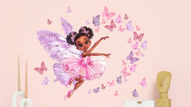 Vinilos Decorativos Ballet Niña Mfault 35x12 pulgadas miniatura 7