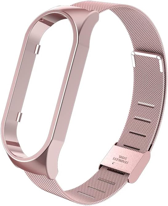 Miniatura 2 de Correa de repuesto de metal compatible con Xiaomi Mi Band 7, correa de reloj de pulsera para accesorios de reloj inteligente Mi 7