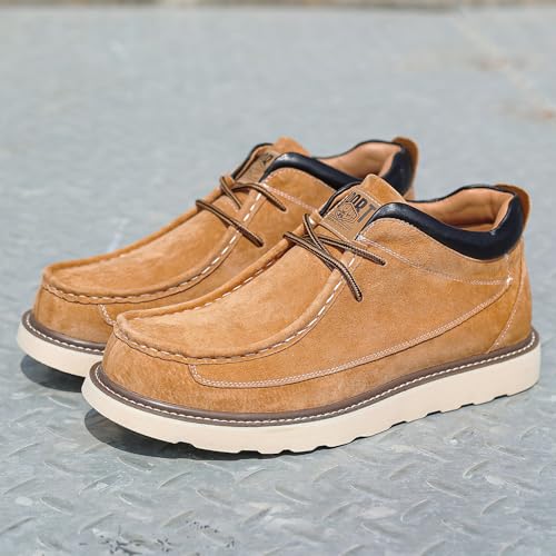 New Men's Chukka boots and Derby Boots, Fashionable and Versatile Men's Casual Boots-botines para hombre2