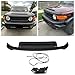 ECOTRIC Hood Molding Trim Compatible with 2007-2009 Toyota FJ Cruiser Replacement for TO1235102 7618035031C0
