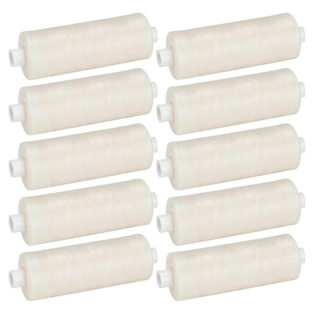Dental Floss Refill 200 Yards Each Shred-Resistant Durable Large Jumbo Mint Waxed Spool Floss Refill Bulk Pack with