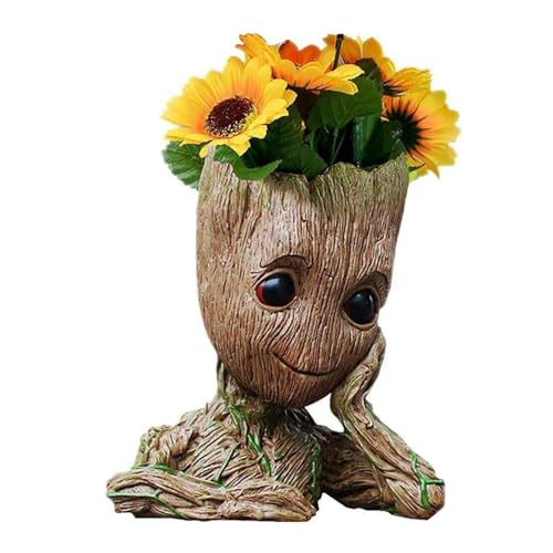 Baby Groot Pens Holder or Groot planter Pot Perfect for Tiny Succulents 6