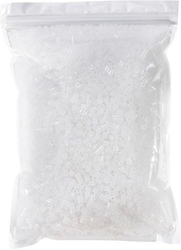 Tcthbc Fuse Beads 6000 cuentas de fusión de 0.197 pulgadas, cuentas de fusión compatibles con Perler Beads Hama, transparente