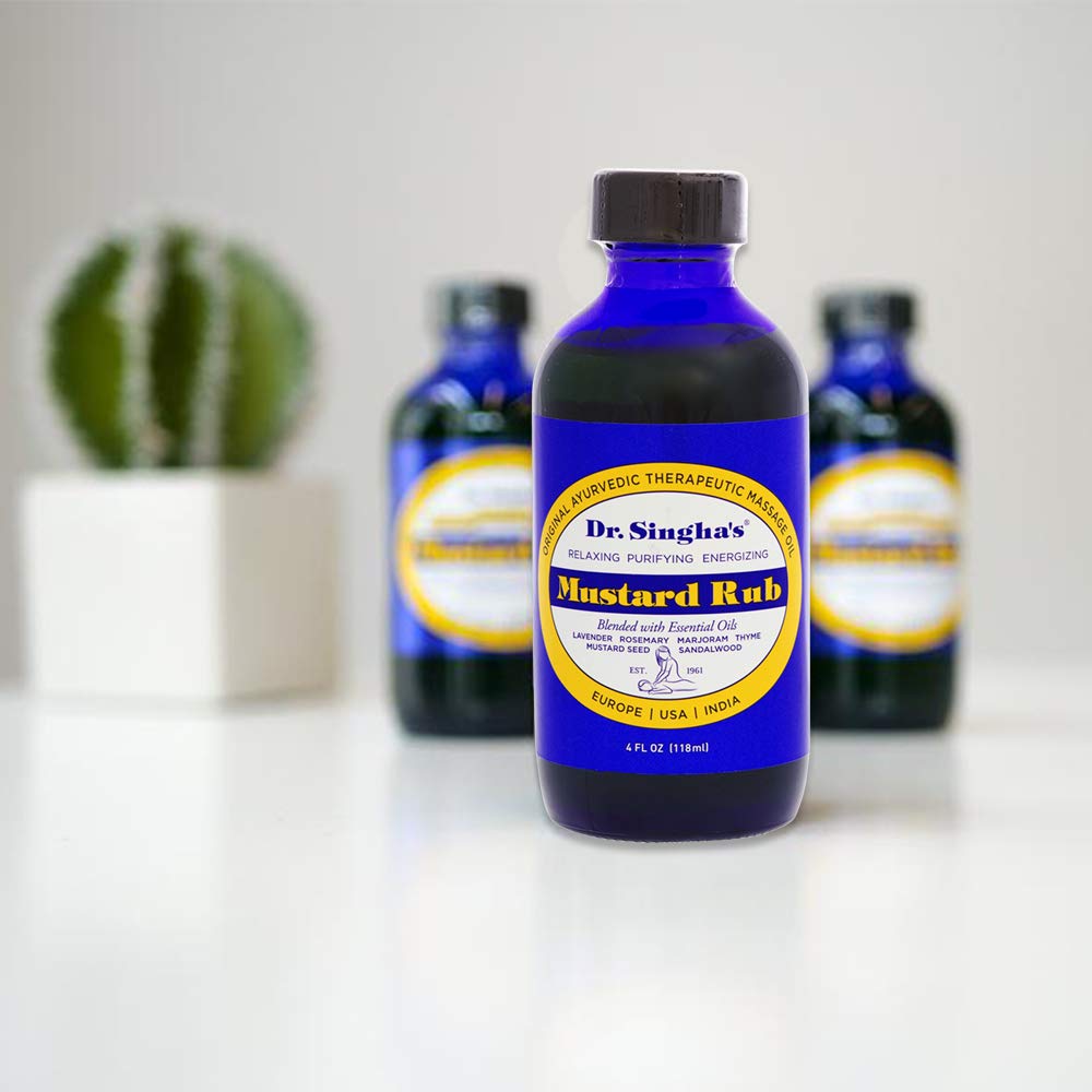 Dr. Singha's Mustard Bath Rub, 4 Ounce by Cutting Edge International, LLC