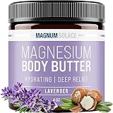 Magnesium Body Butter for Women & Men – Lightly Scented with Lavender