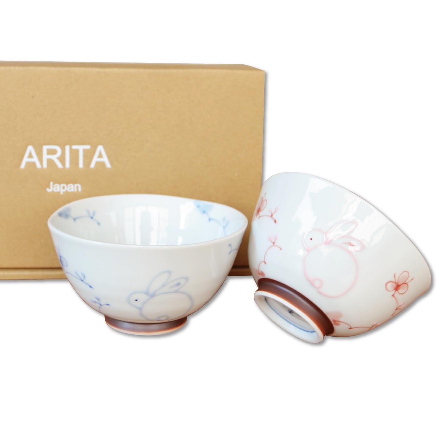 Amazon | 夫婦茶碗 プレゼント ごはん茶碗 ペア ギフト箱入り おしゃれ