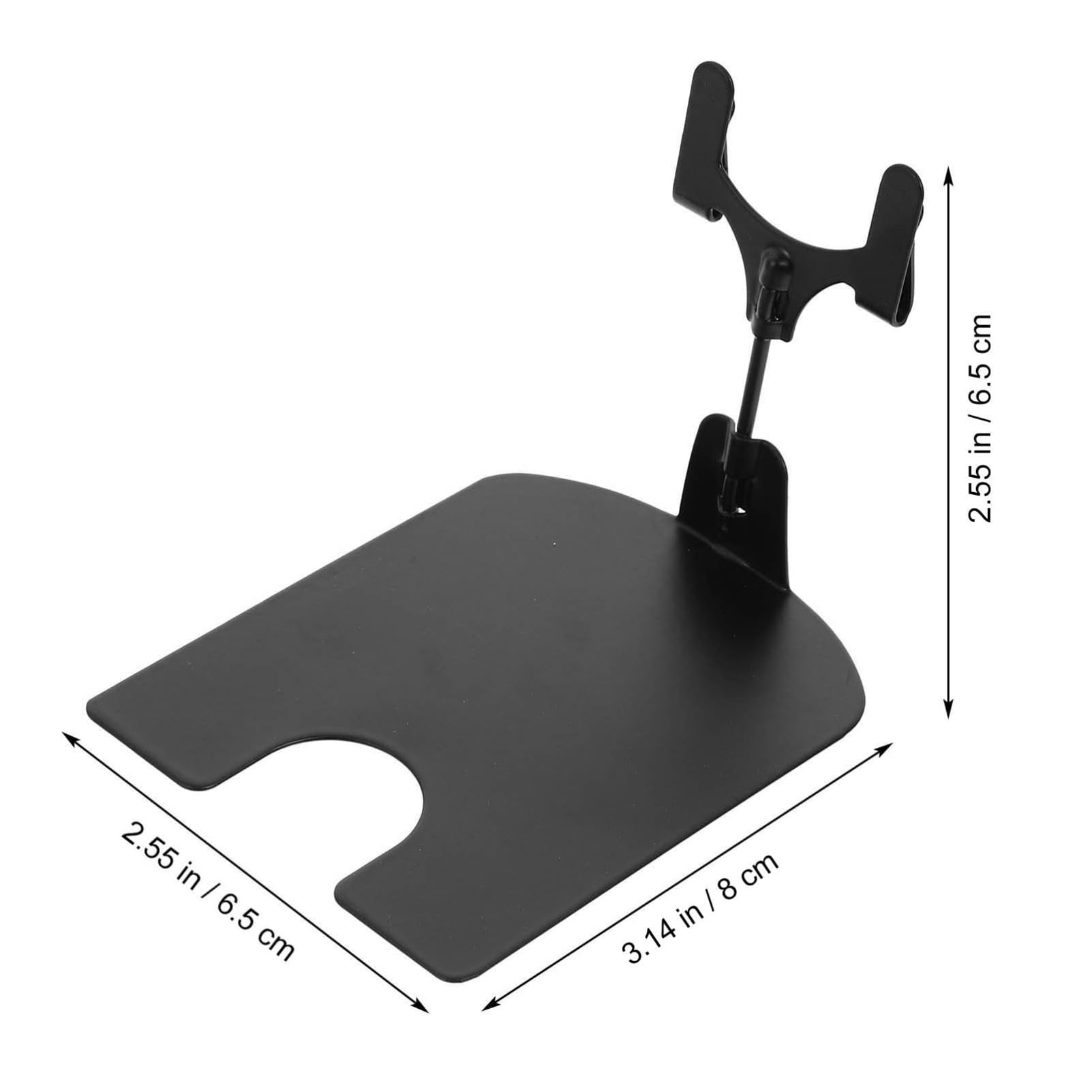 STOBAZA 5pcs Display Stand with Non Slip Base Tag Holders for Retail Shaped Card Holders for Easy Display Name Cards