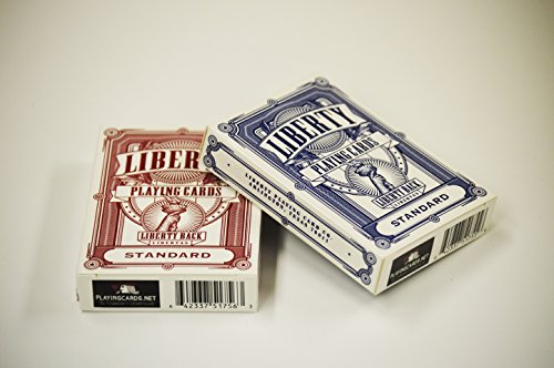 Liberty Set de 6 Barajas de Póker miniatura 2
