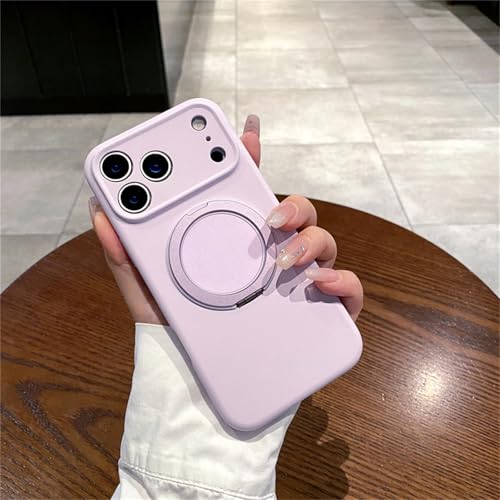 iphone16pro 用ケース magsafe対応 液状シリコン ワイヤレス充電 車用マグネット式吸引器 アイフォ16pro インビジブルキックスタンド 持ちやすい 指紋防止 すべらない いphone16pro用 ケース 落下防止の四隅
