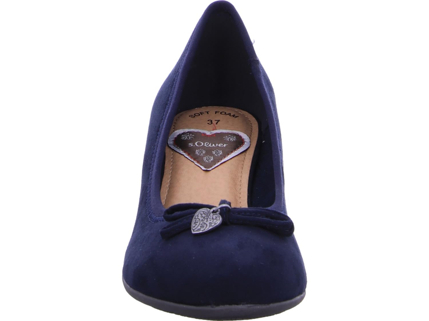 s.Oliver Damen Pumps mit Schleife Kleiner Absatz
